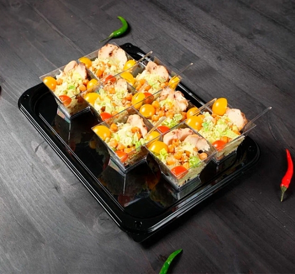 Салат из жареного нута с куриным филе рис 2