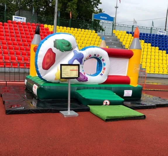 Батут-манеж "Веселый художник" рис 3