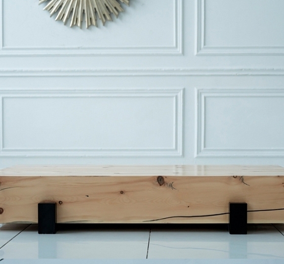 Журнальный стол из бруса рис 3