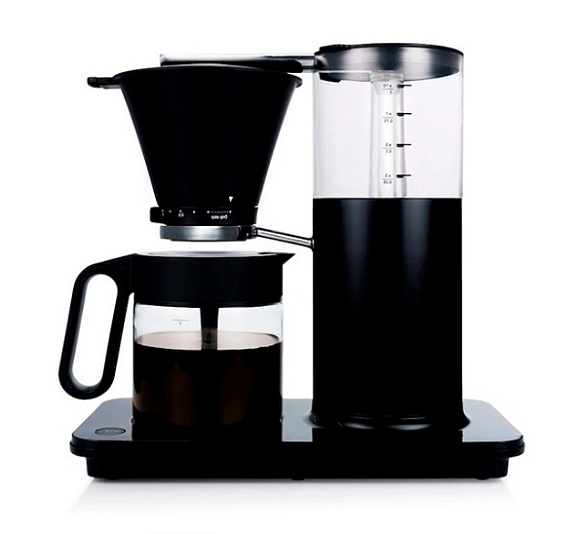 Капельная кофеварка 1,55 кВт чёрная рис 1