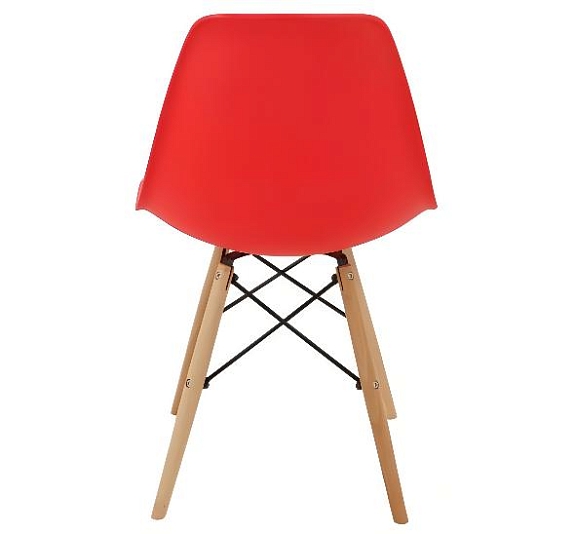 Стул Eames красный рис 4