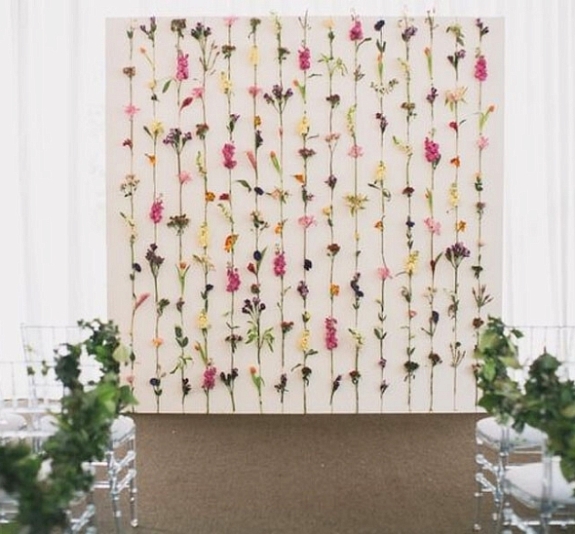 Фотозона Цветочное панно рис 5