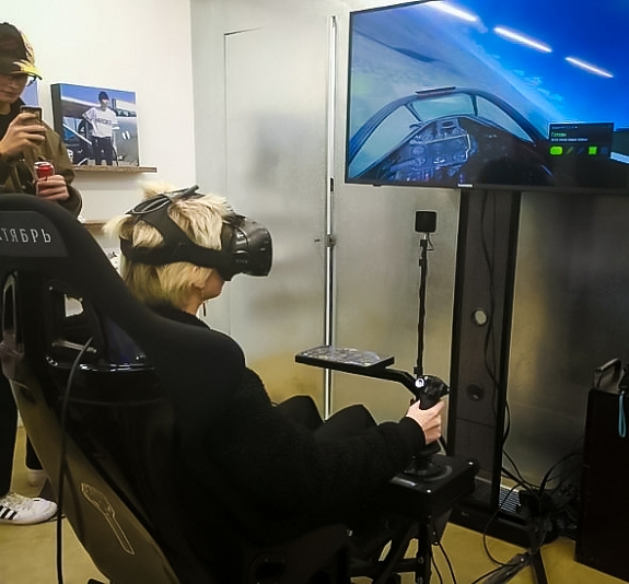 картинка Авиасимулятор VR от компании Рент-Бери