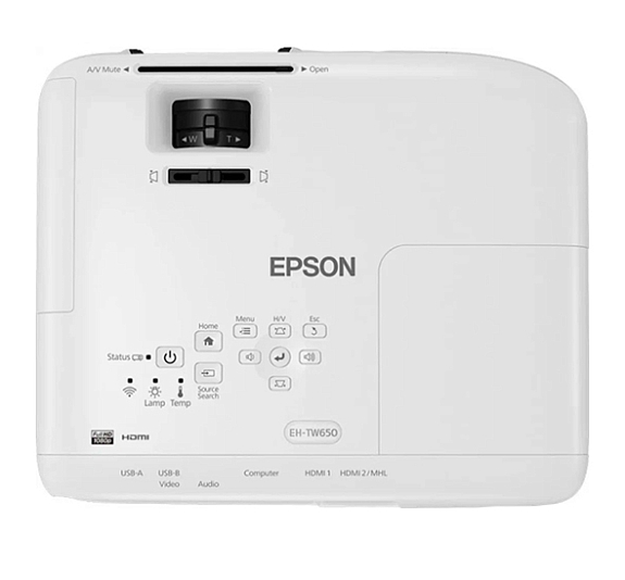 картинка Проектор Epson EH-TW610 от компании Рент-Бери