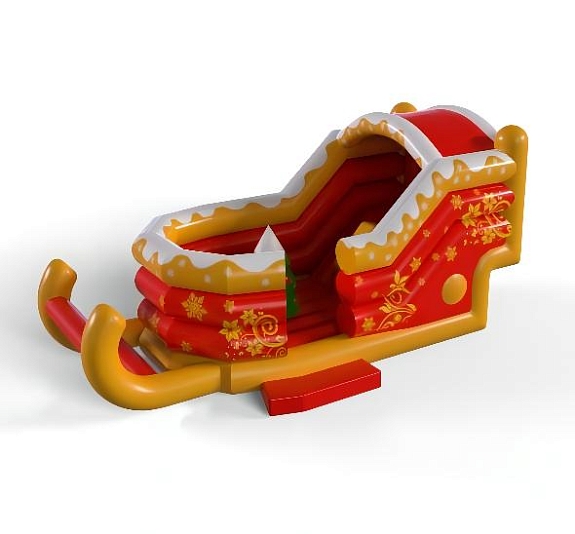 картинка Батут "Новогодние сани" от компании Рент-Бери
