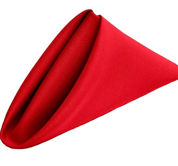 Салфетка бордовая 45х45 рис 3