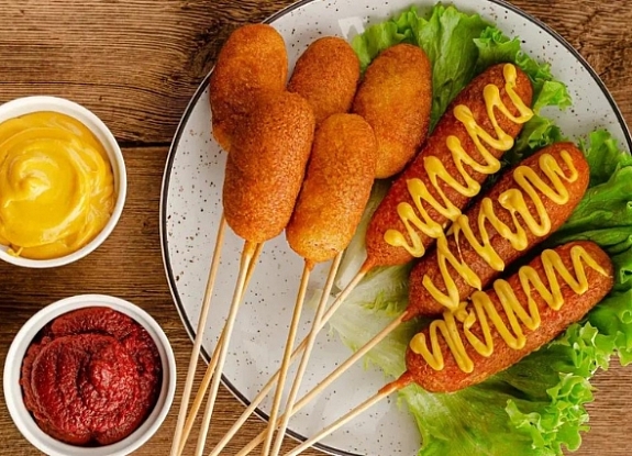 Мастер-класс по приготовлению корн-догов