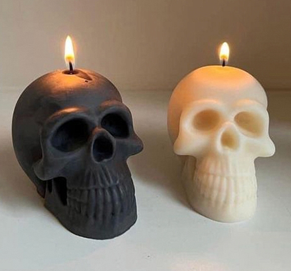 Свечи в стиле Хэллоуин рис 3