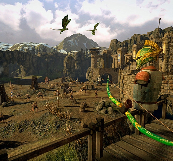 VR «Эльфийские Лучники» рис 1