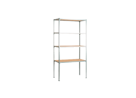 Стеллаж Atlant серебристый