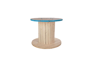 Стол катушка с кантом