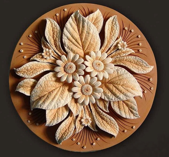 Мастер-класс «Фигурное панно из полимерной глины» рис 1