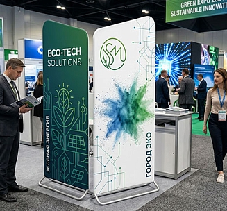 Мобильный стенд City без печати