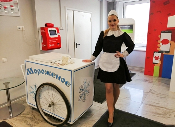 картинка Тележка с мороженым от компании Рент-Бери