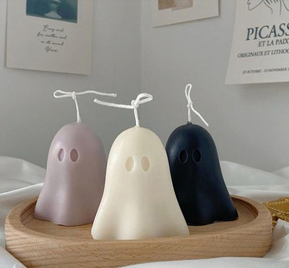 Свечи в стиле Хэллоуин рис 2