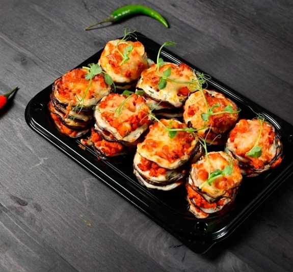 Лазанья из баклажанов рис 3