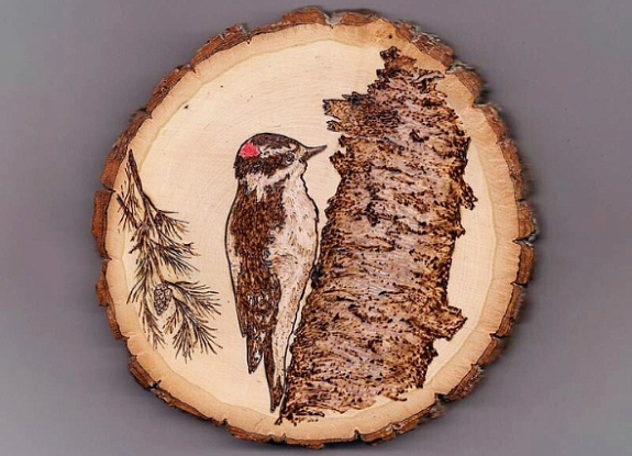 Мастер-класс «Роспись на спилах»