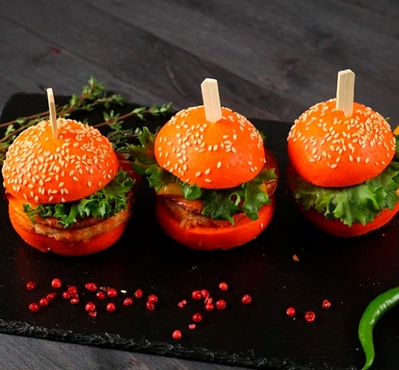 Мини бургер с индейкой рис 2