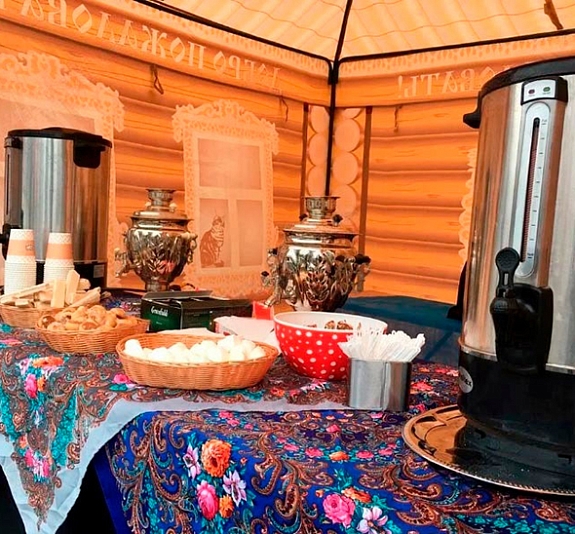 Чайный уголок рис 6