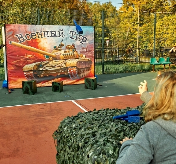 картинка Тир «Военный» от компании Рент-Бери