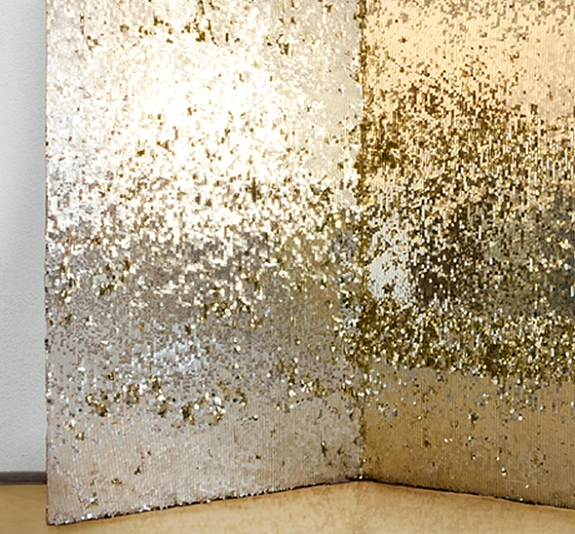 Фотозона Пайетки золото рис 2