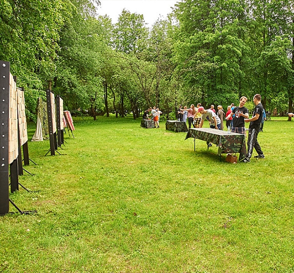 Метание сюрикенов рис 3