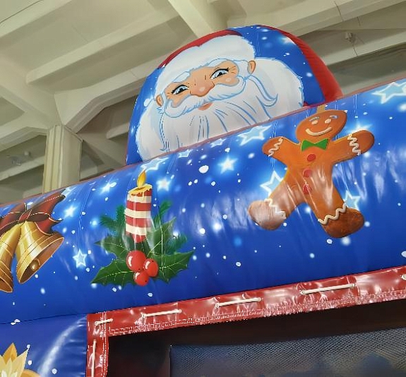 картинка Батут новогодний с сухим бассейном от компании Рент-Бери