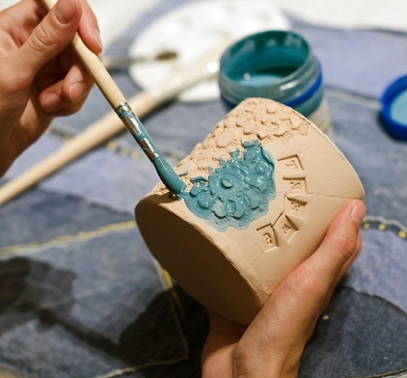 Мастер-класс «Роспись керамики» рис 3