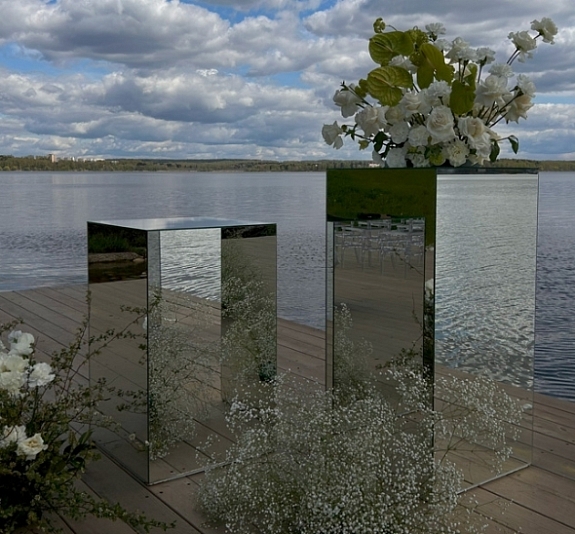 картинка Колонна зеркальная H100 от компании Рент-Бери