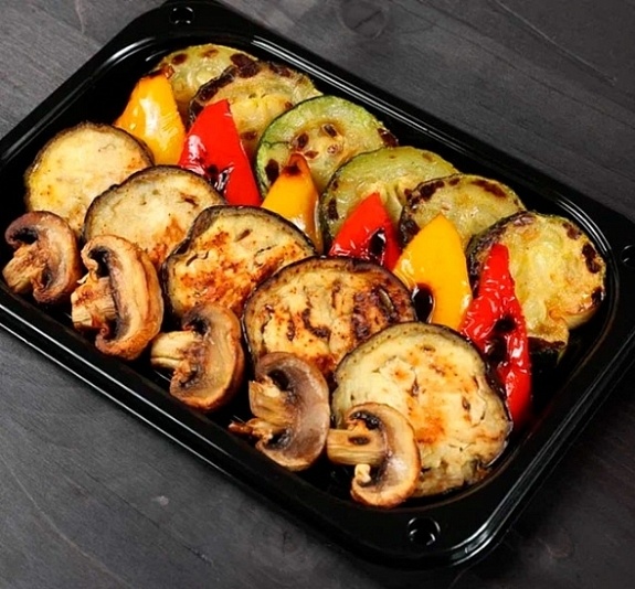 Овощи на гриле рис 4