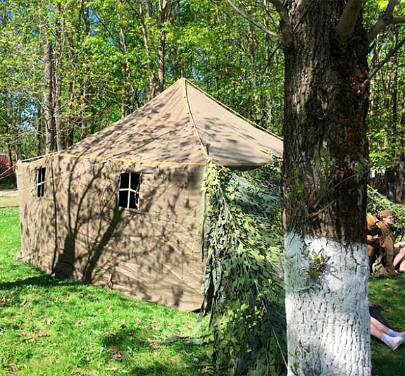 Армейская палатка рис 2