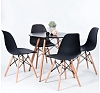 картинка Стол Eames черный от компании Рент-Бери