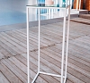Коктейльный Стол High Cube Glass белый рис 1