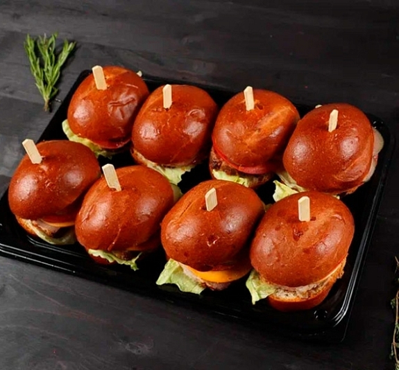 Мини бургер с бужениной рис 3