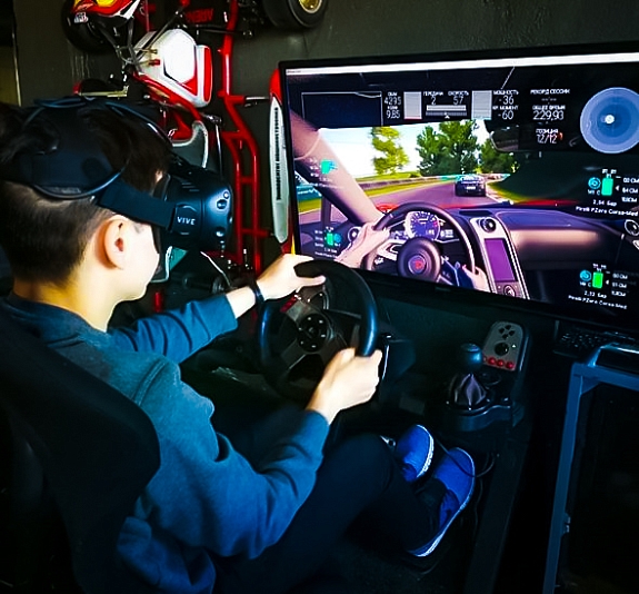 картинка Автосимулятор VR от компании Рент-Бери