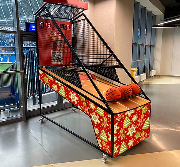 картинка Большой Баскетбол Новогодний от компании Рент-Бери