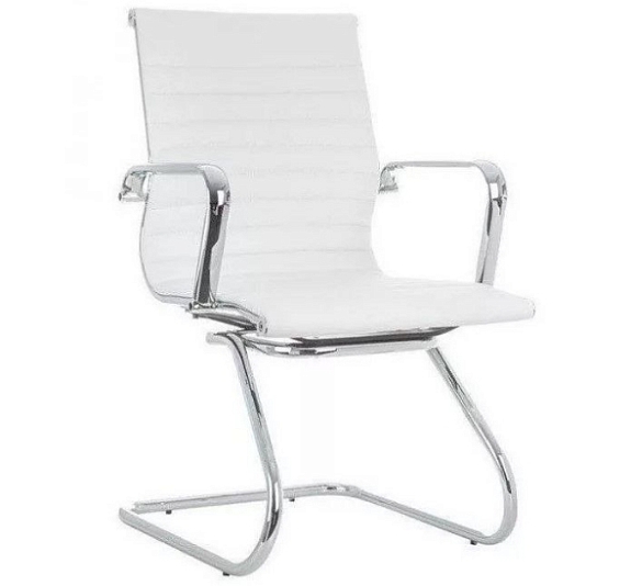 Кресло офисное Conference белое рис 1