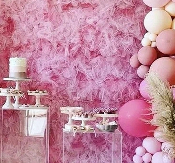 Фотозона из фатина рис 2