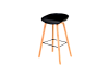 Стул барный Wood Black