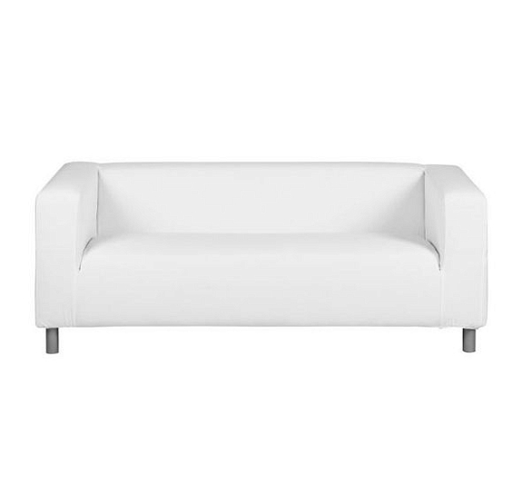 Диван Klippan трехместный белый рис 2