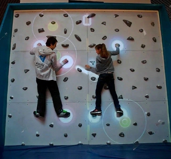 Интерактивный скалодром рис 2