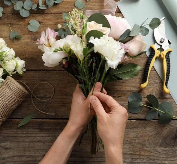 Мастер-класс "Создание букетов" рис 6