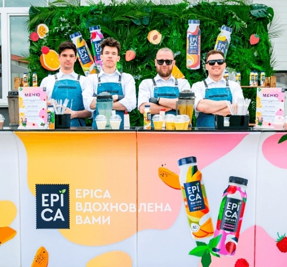 Брендированная барная стойка рис 2