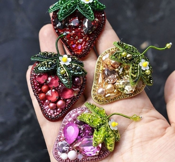 Мастер-класс "Создание брошей" рис 6