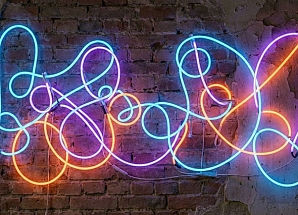 Неоновая вывеска «Неоновая гирлянда» в аренду