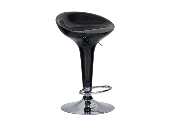 картинка Стул барный Bombo черный от компании Рент-Бери