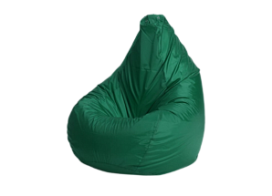 Пуф кресло-мешок темно-зеленый