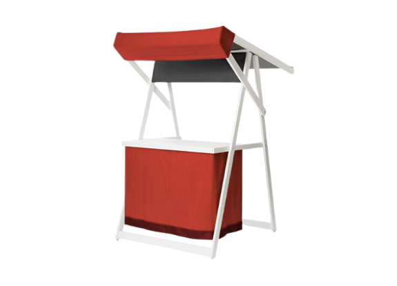 картинка Киоск красный от компании Рент-Бери