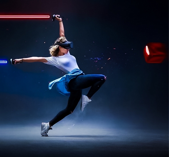 картинка Бит-сайбер VR от компании Рент-Бери