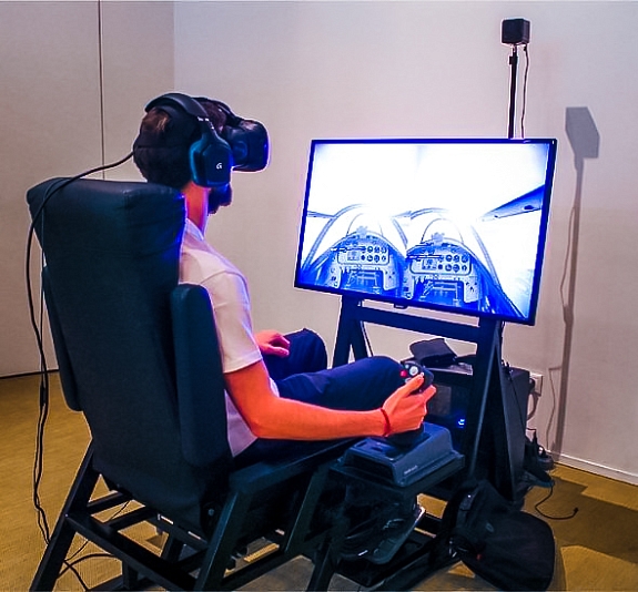 картинка Авиасимулятор VR от компании Рент-Бери